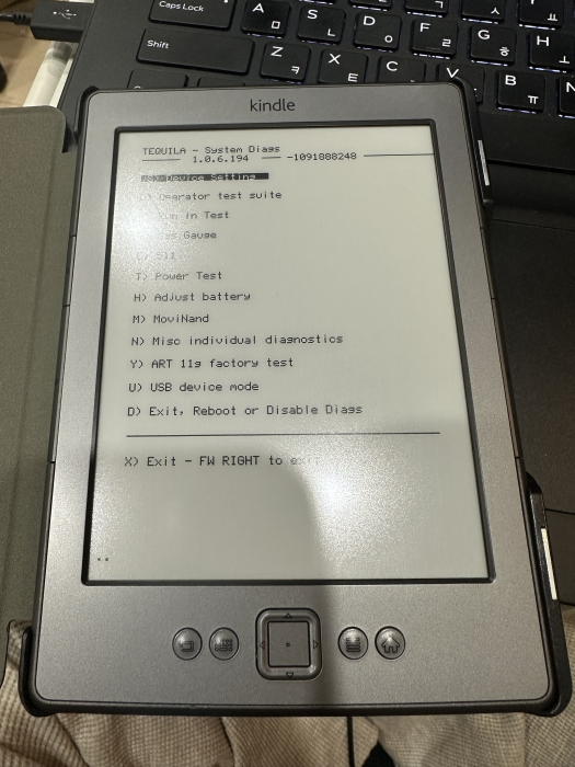 Kindle 4 - Bricked, diags 사진 2